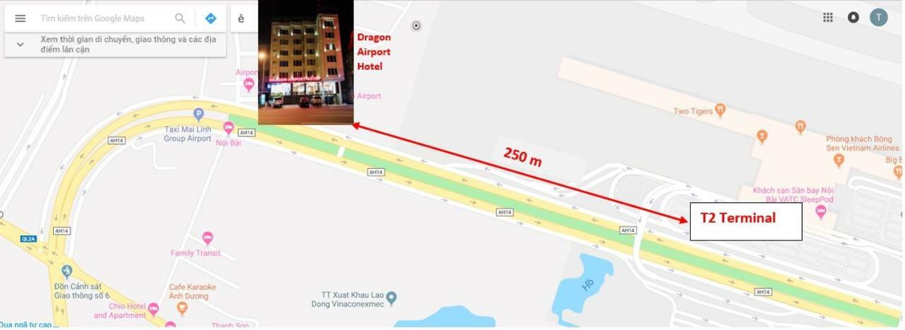 Dragon Airport Hotel Noi Bai Bagian luar foto
